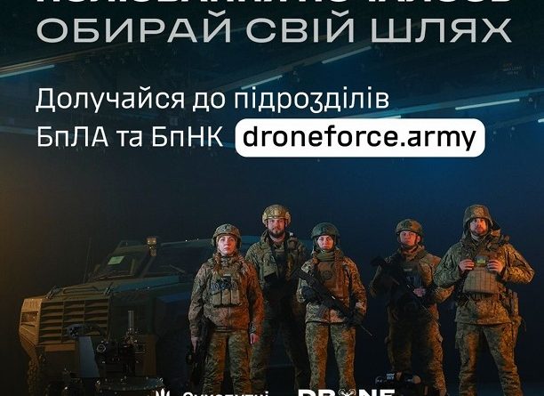 Військовий рекрутинг та підготовка підрозділів безпілотних систем Сухопутних військ
